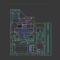 Aerial Planning of Industrial Facility Layout with Buildings Green Areas and Roads