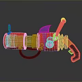 Science Fiction Firearms Next Generation Firearms Science Fiction Game Gun Game Firearms Game Gun Concept Gun Laser Gun 3d model