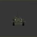 Military Tank 3D Model With Detailed Structure 3d model
