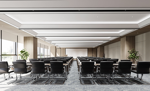 Modern Conference Room Report Hall Conference Room 3d model