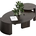 Quiet wind tea table 3d model