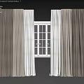 Curtains 3d model