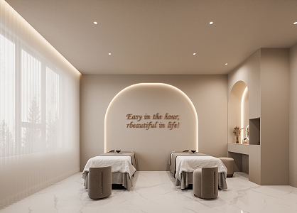 Modern SPA Beauty Salon 3d model