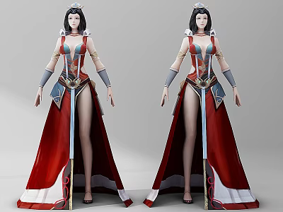 Game Role 3d model Game Role 3d model