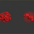 Advanced Medical Devices for Hematology Analysis Featuring Red Blood Cell Droplets