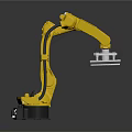 Modern Robot Arm Robot Arm Mechanical Arm Robot Arm Robot Head 3d model