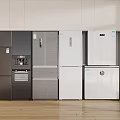 Modern Refrigerators and Freezers in Various Styles and Colors for Kitchen
