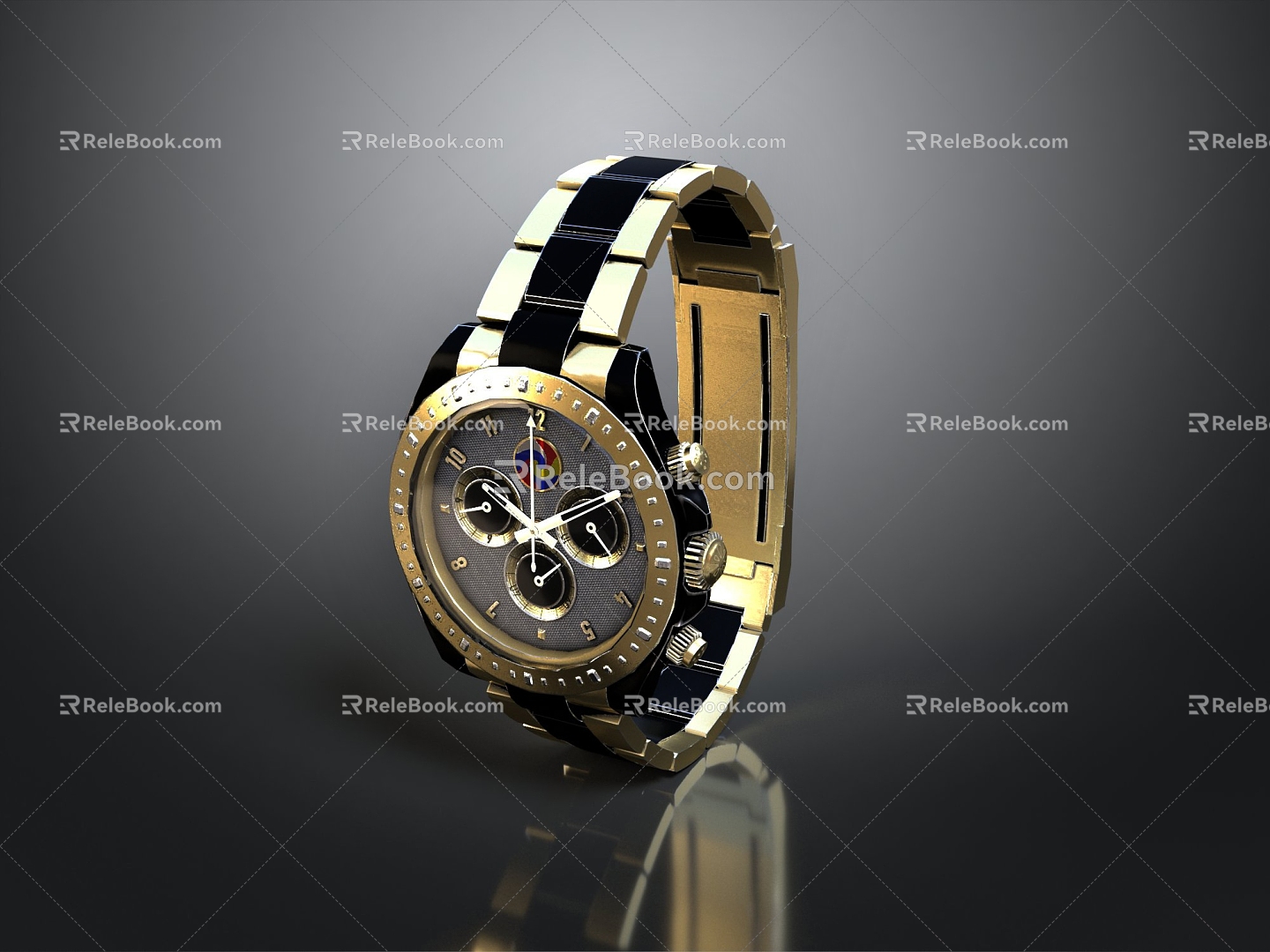 Watch High-end watch High-end watch High-end watch Luxury watch Luxury watch High-end watch Famous watch wristwatch 3d model