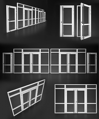 casement window 3d model