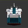 BALEARIA Ship With Blue And White Exterior Design And Brand Logo