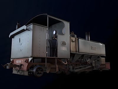 Locomotive 3D model 3d model