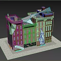 Modern Architecture Future Architecture 3d model