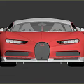 Modern Pink And White Luxury Super Car With Streamlined Body And Reflective Surface