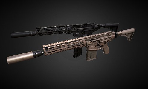 Assault Rifle 3d model