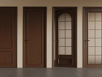 French Middle Gate 3d model