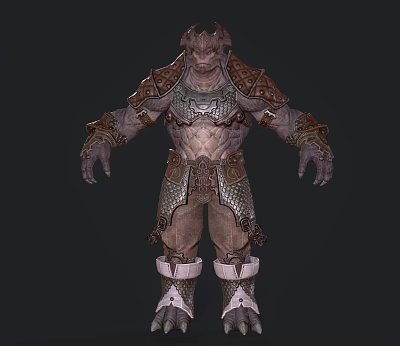 Modern Game Character Game Character Monster Cartoon Game Character Cartoon Monster 3d model