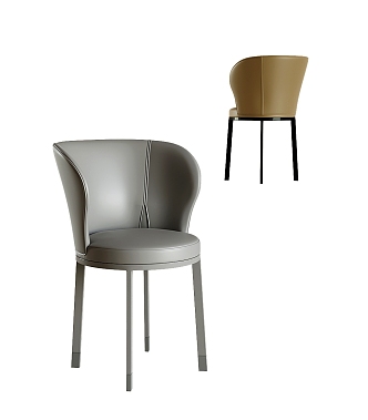 Modern Dining Chair 3d model