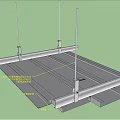 Industrial Hardware Tools For Metal Panel Mounting With Secure Connectors And Fasteners 3d model