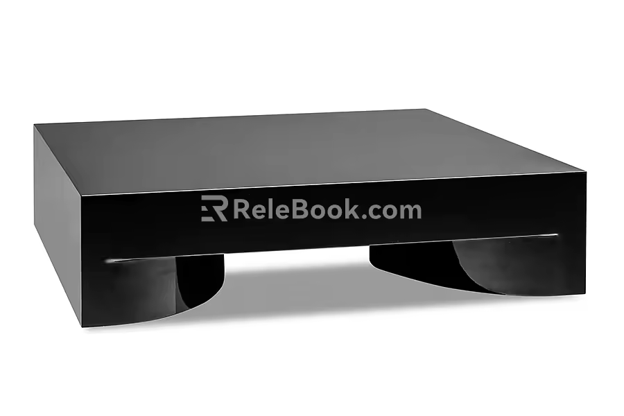 Quiet tea table 3d model