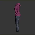 Pink Hoodie And Blue Jeans Casual Daily Wear Outfit For Comfortable Living
