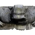 Chinese ancient building drainage beast head 3 scan 3d model
