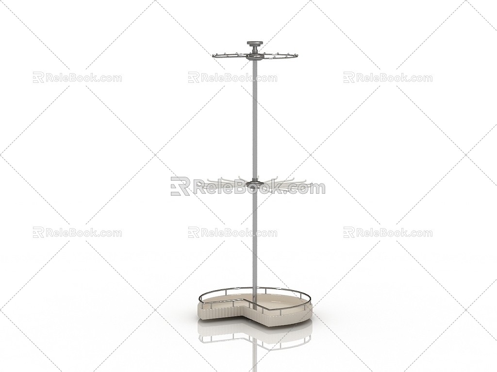 Modern Swivel Hanging Bar 3d model