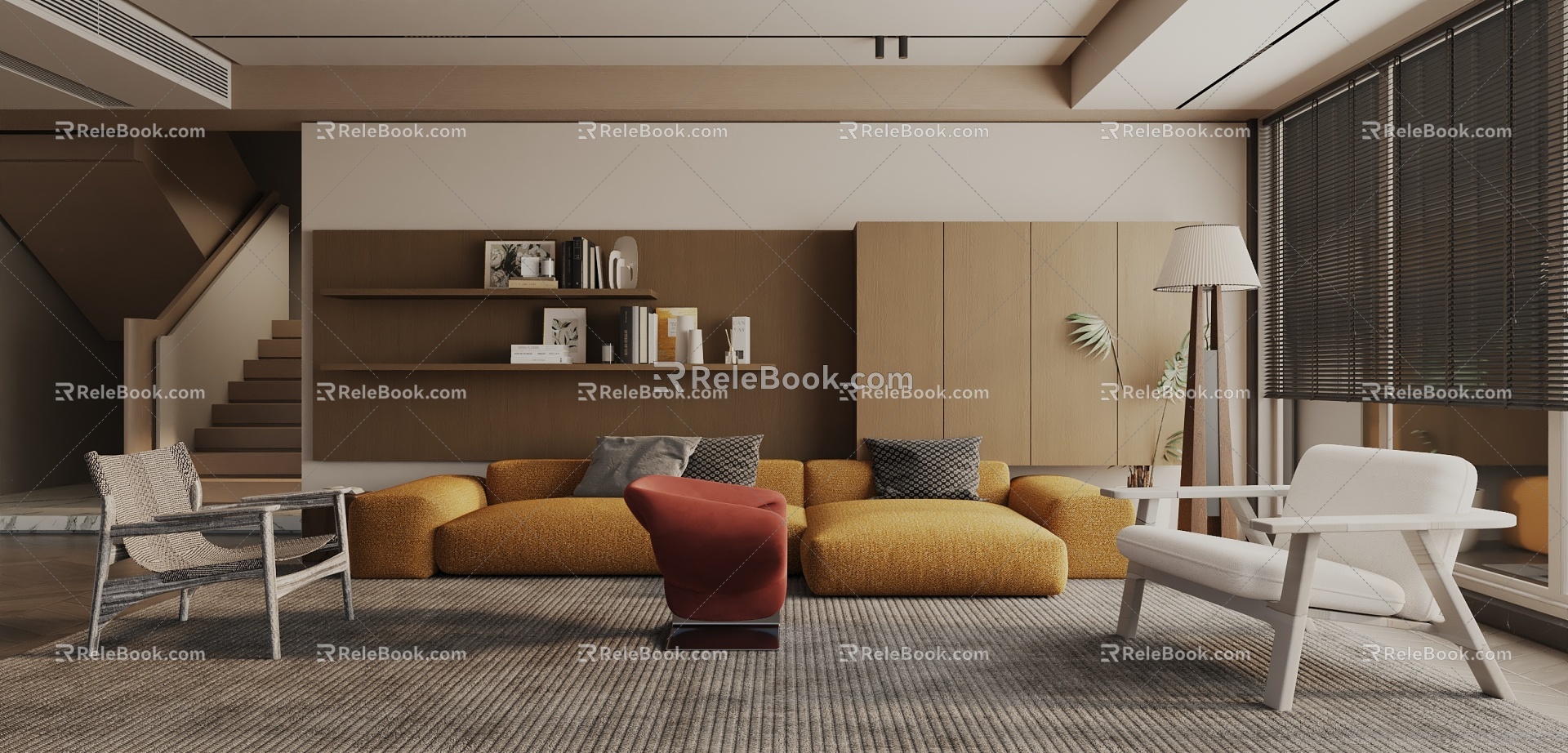 Living room 3d model