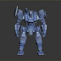 Robot Assistant Small Robot Butler Robot Butler Figure Game Figure 3d model