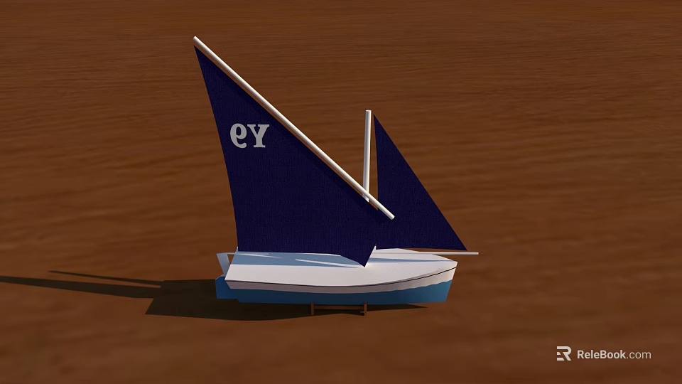 Etihad Airways Passenger Airplane Model With Blue And White Exterior Design 3d model 