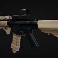 M4 Carbine Rifle Tactical 3d model