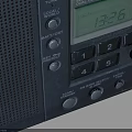TECSUN Portable Digital FM Radio With Digital Display And Tuning Buttons