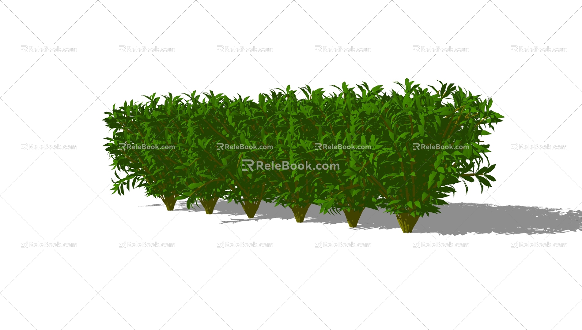 Shrubs 3d model