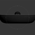 Black Non Stick Frying Pan With Heat Resistant Handle And Red Logo
