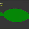Orange Spotted Flatfish With Fresh Appearance And Flat Body On Dark Background