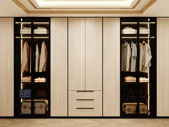 Wardrobe Design Wardrobe Coat Cabinet Bedroom Wardrobe Hotel Wardrobe 3d model