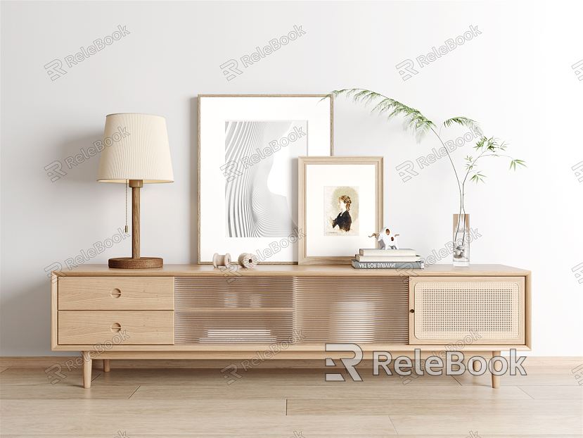 Nordic TV cabinet model