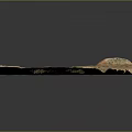 Detailed 3D Terrain Model With Winding River And Mountainous Landscape Features