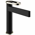 Modern Matte Black Faucet With Sleek Single Handle Design For Home Use
