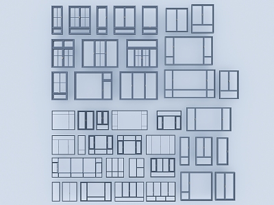 casement window model