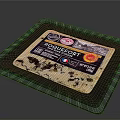 Roquefort Cheese Packaging With Label And Certification Badges On Plastic Tray