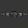 Mech Warrior Mech Soldier Machine Battlearm Mechanical Battlearm Machine Fighter Robot 3d model