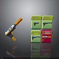 Toy Bubble Gun With Colorful Green Pink Packaging Boxes And Playful Design