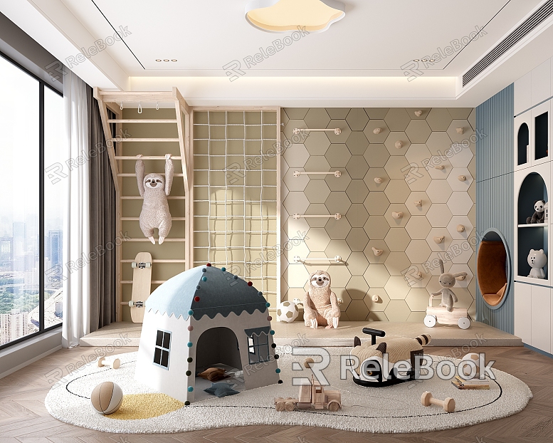 Modern Toy Room Children's Toy Room model