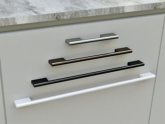 Cabinet handle cabinet door long handle 3d model