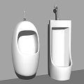 Modern Urinal 3d model