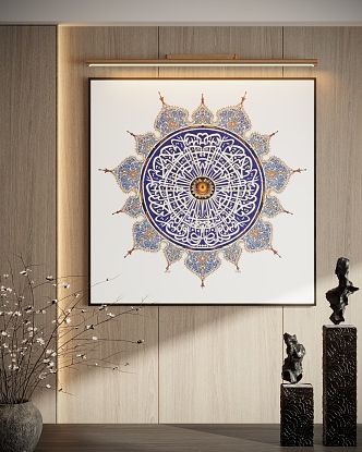 decorative painting 3d model