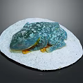 Frog Poison Frog Game Frog Reptile Cold Blooded Animal Reptile 3d model