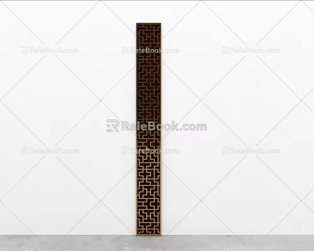 Chinese partition 3d model