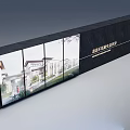 Renhuai International Wellness Residential Community Showcase With Landscape Plants And Stone Decorations