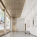 modern elevator 3d model
